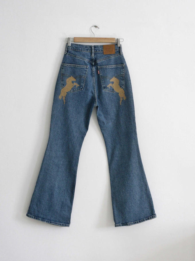 Džíny Levis s potiskem