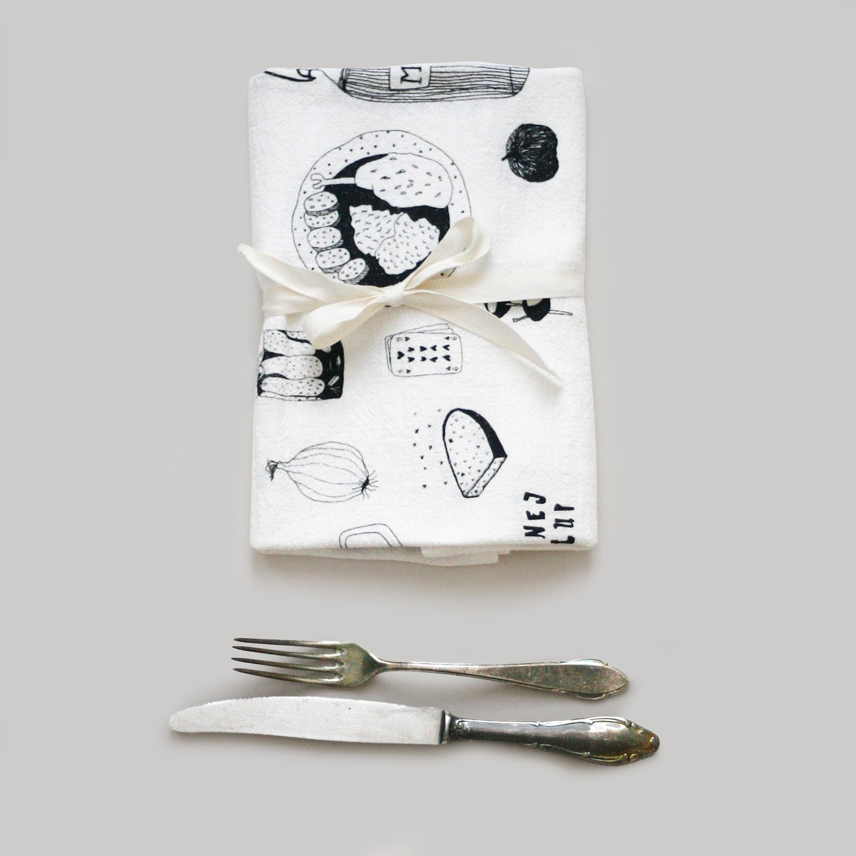 Lněné prostírání